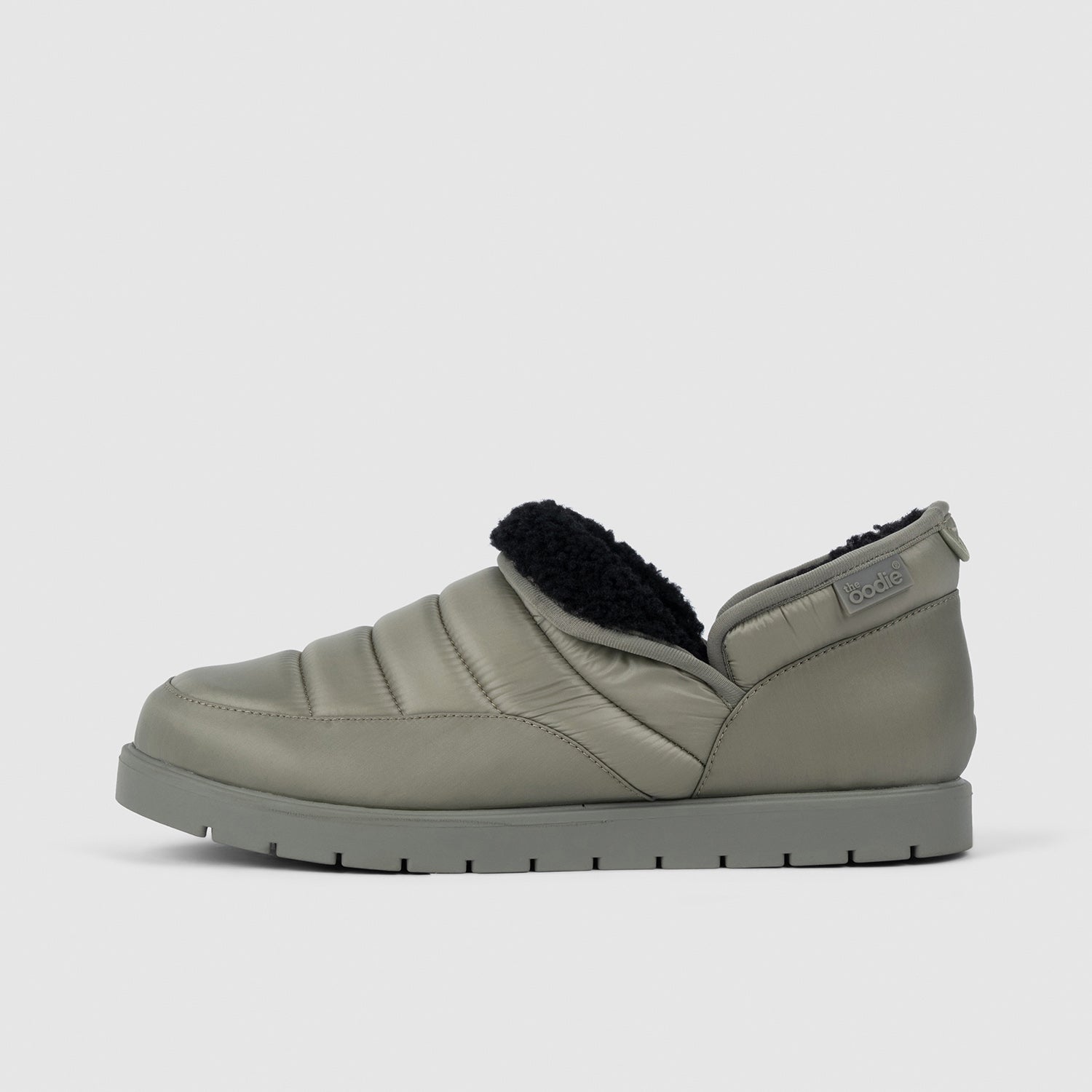 【関税込み】Tall Puffer Boots in Khaki Poly Khaki Puffer Boot – The Oodie USA
