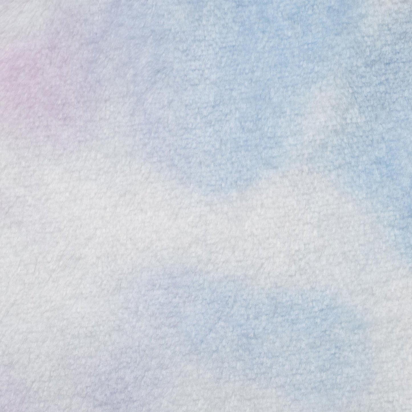 Pastel tie-dye pattern with soft blue, purple, and white colors