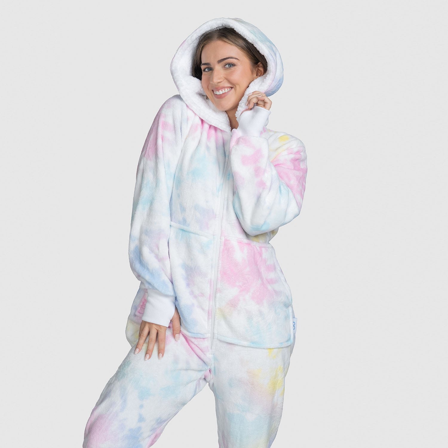 Bright Tie-Dye Onesie – The Oodie USA - Main Image