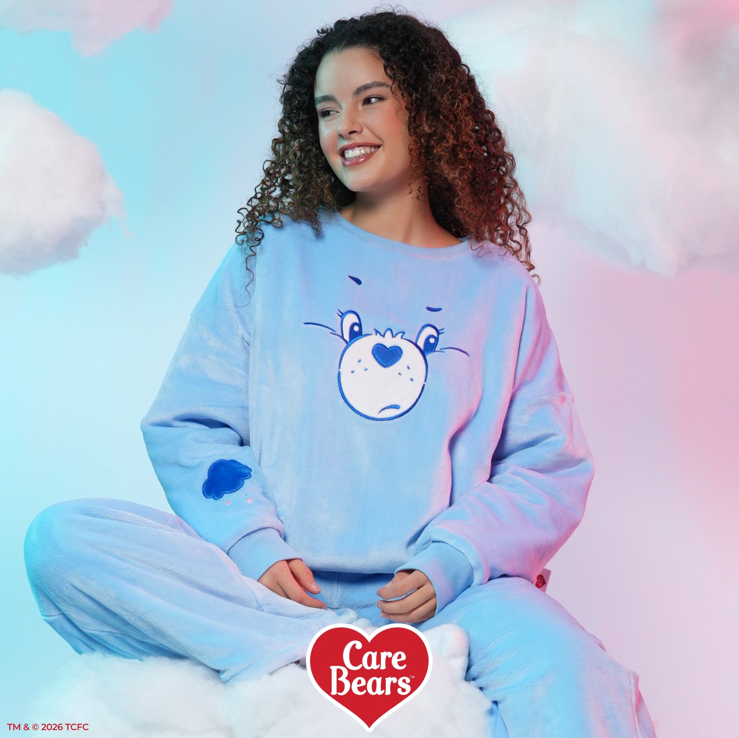 Care Bears Grumpy Sherpa Sweat Licensed – The Oodie USA