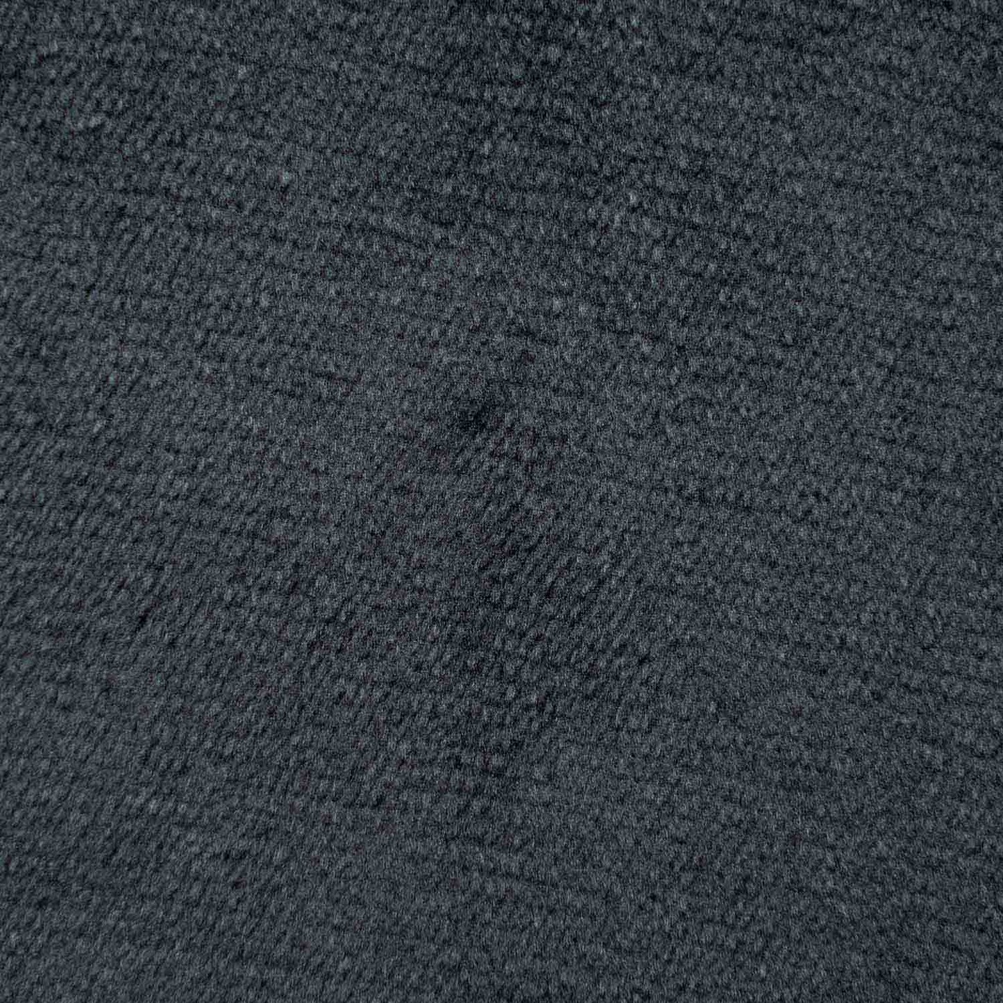Close-up of dark grey textured fabric surface