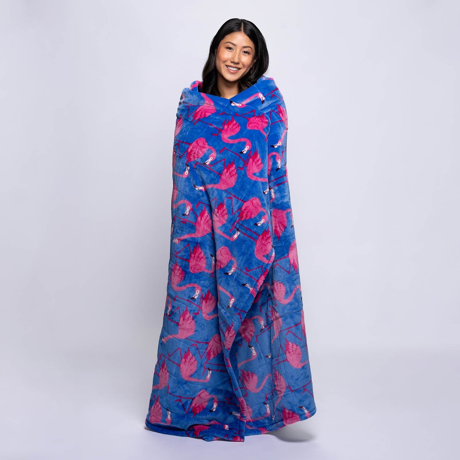 Flamingo Sherpa Blanket – The Oodie USA
