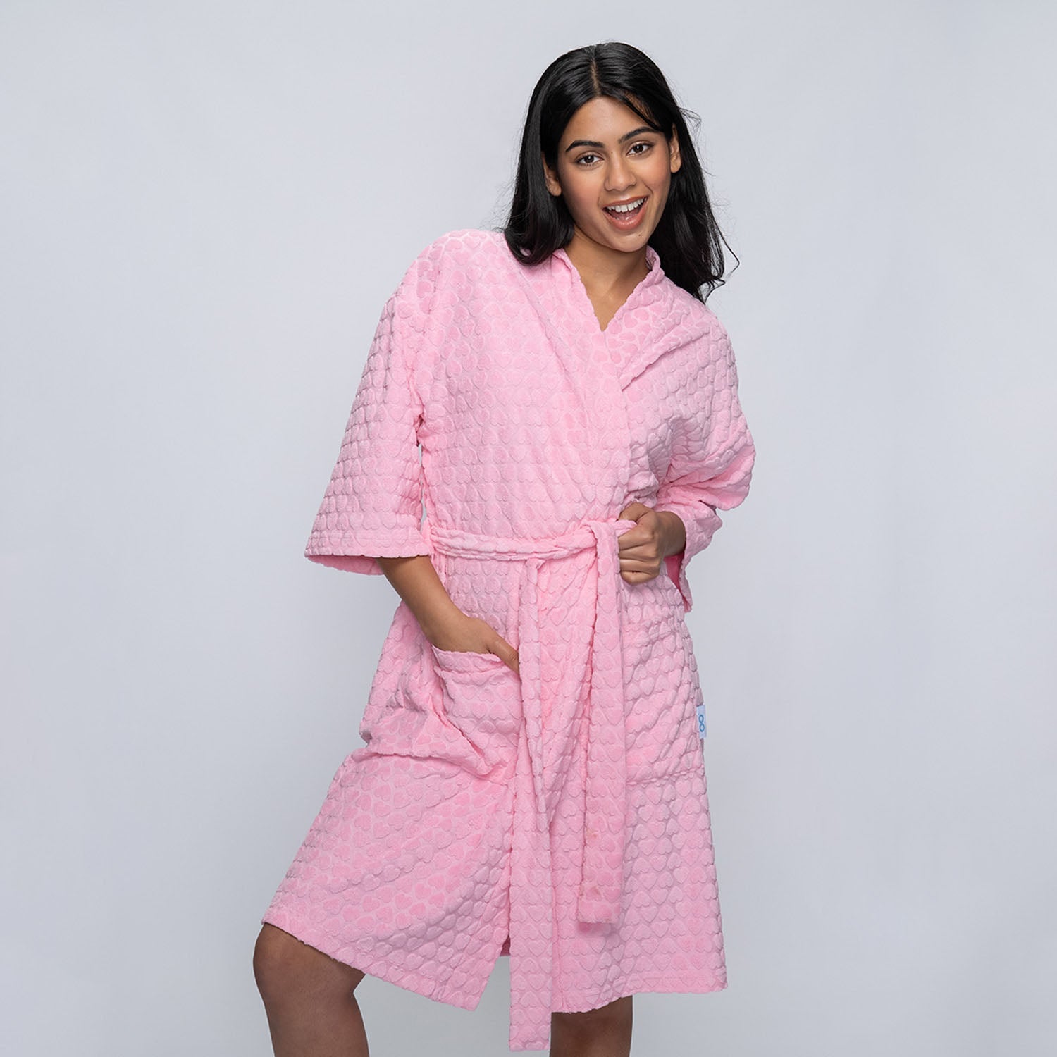 Lightweight Summer Robe Heart