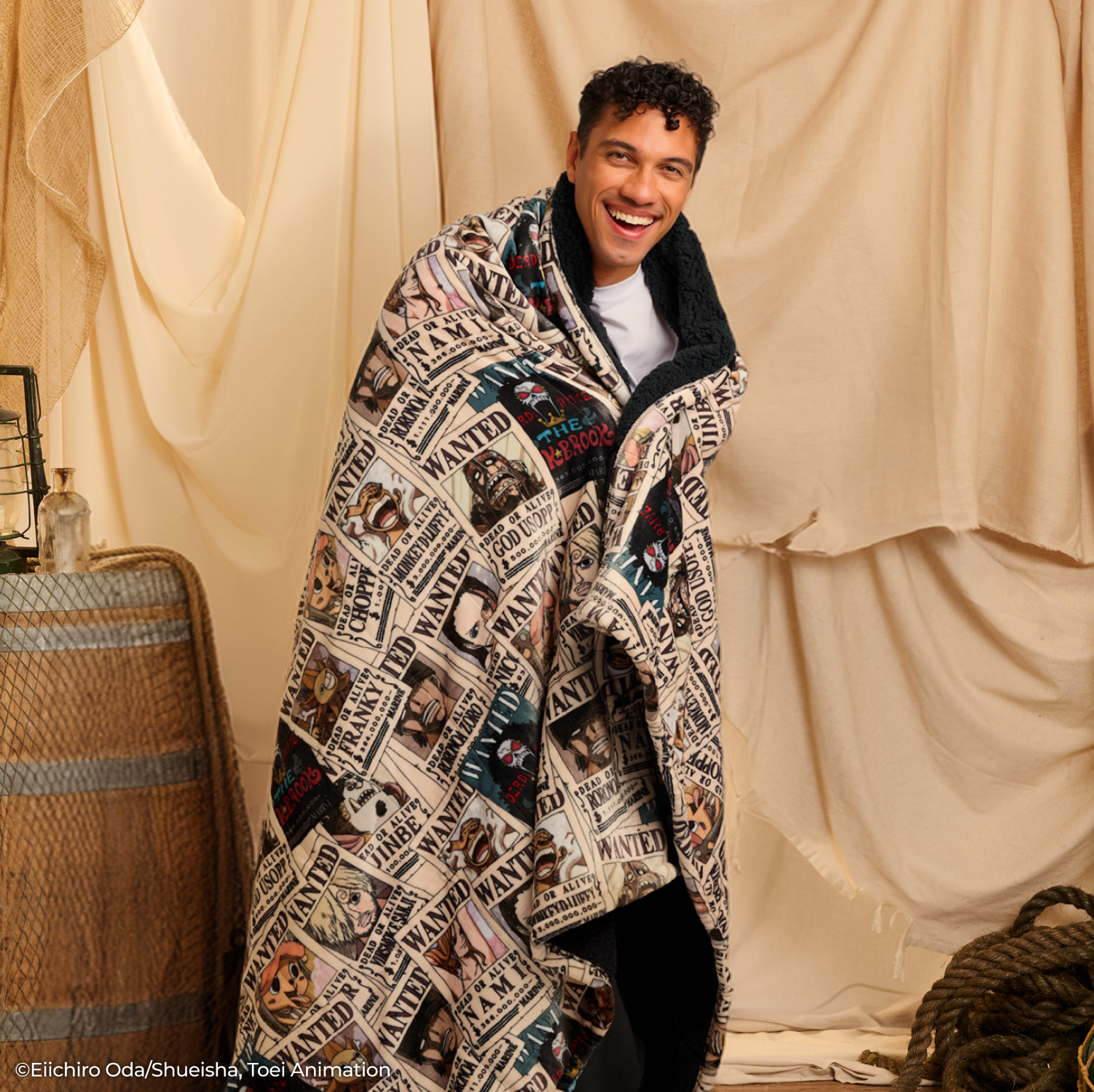 ONE PIECE Wanted Poster Sherpa Blanket Licensed – The Oodie USA