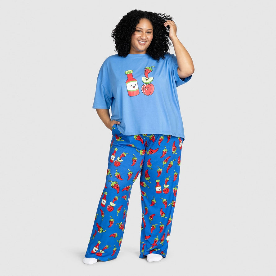 Hot Sauce Unisex Long PJ Set
