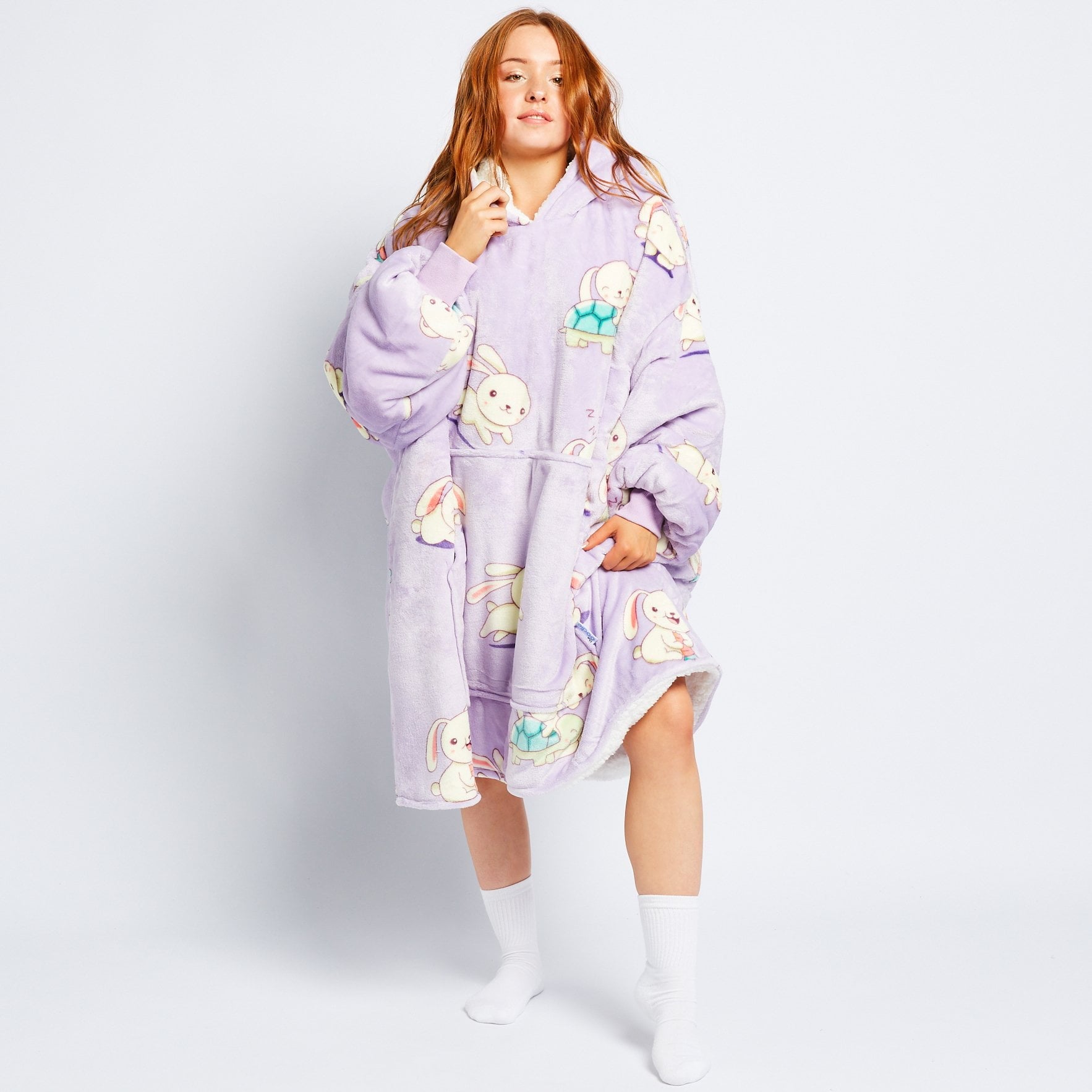 Bunny Oodie Wearable Hooded Blanket – The Oodie USA