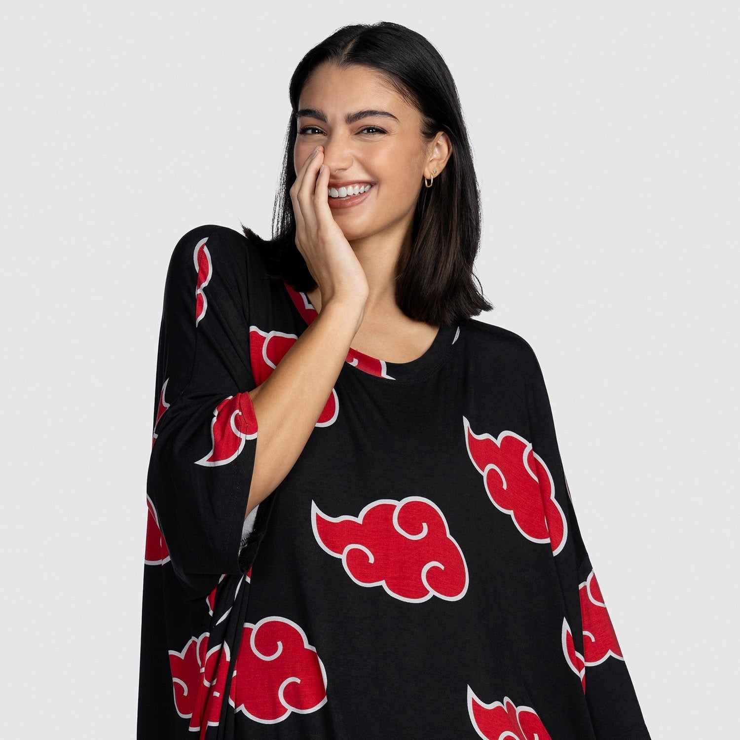 akatsuki dress shirt Naruto Shippuden Akatsuki Cloud Toddler Woven Button-Up - BoxLunch Exclusive