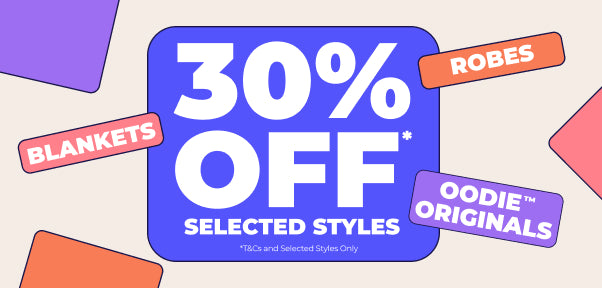 30% OFF* SELECTED STYLES