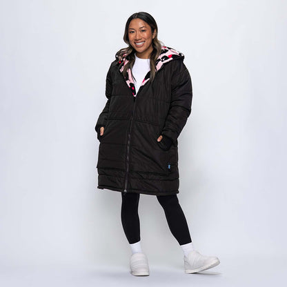 Black/Pink Leopard Print