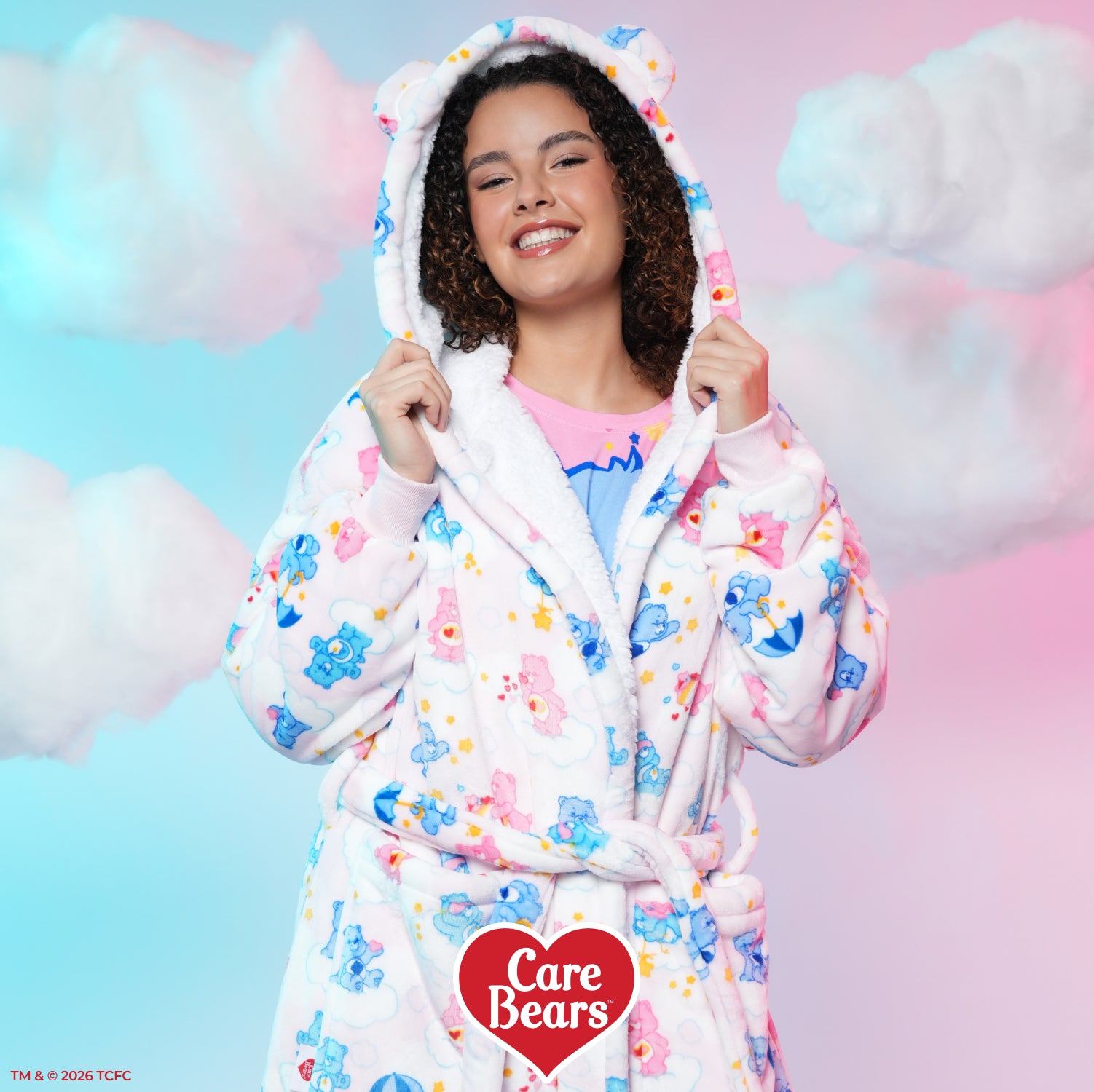 Care Bears™ Clouds Sherpa Robe Licensed – The Oodie USA