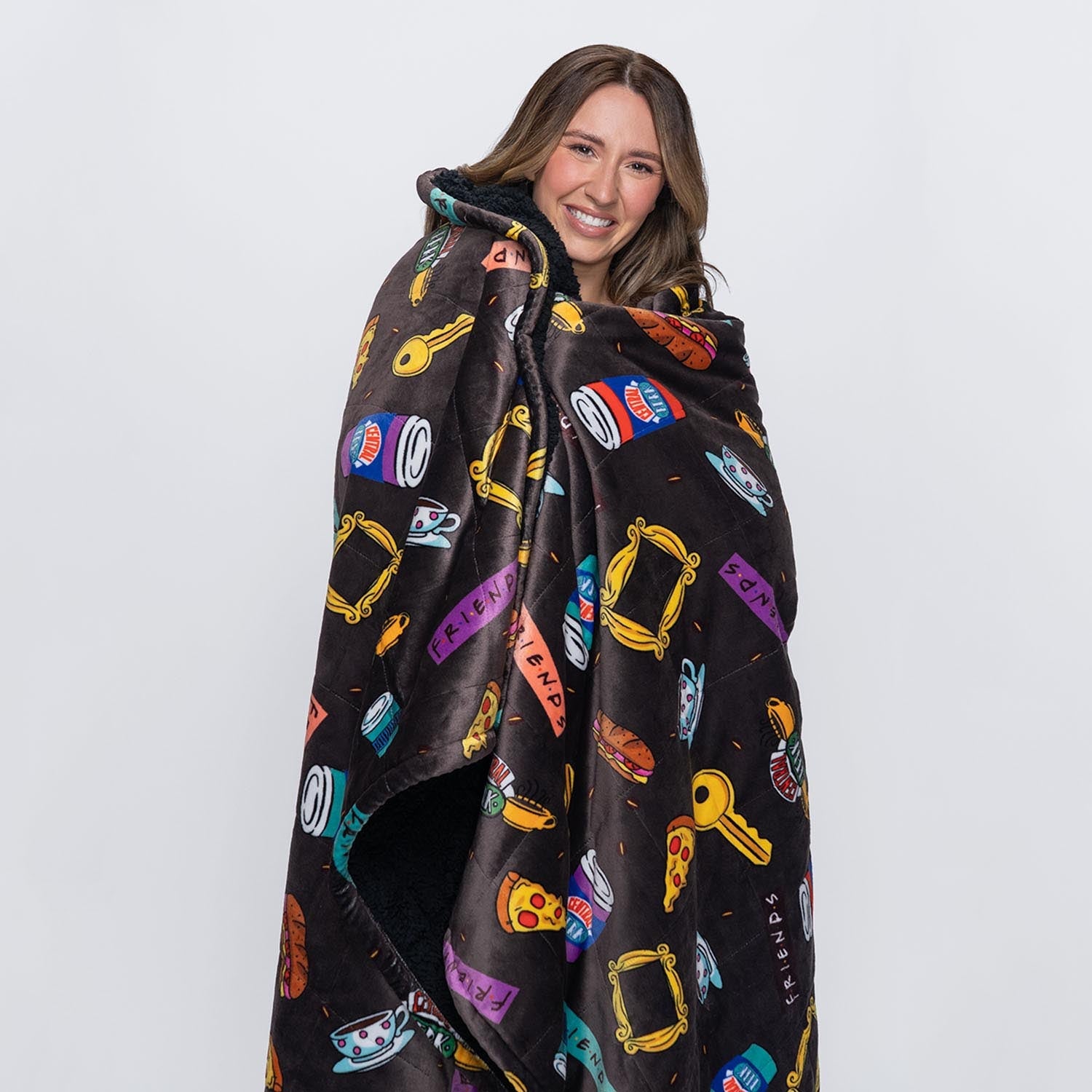 Friends Icon Sherpa Blanket Licensed – The Oodie USA