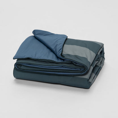 Green/Navy Stripe