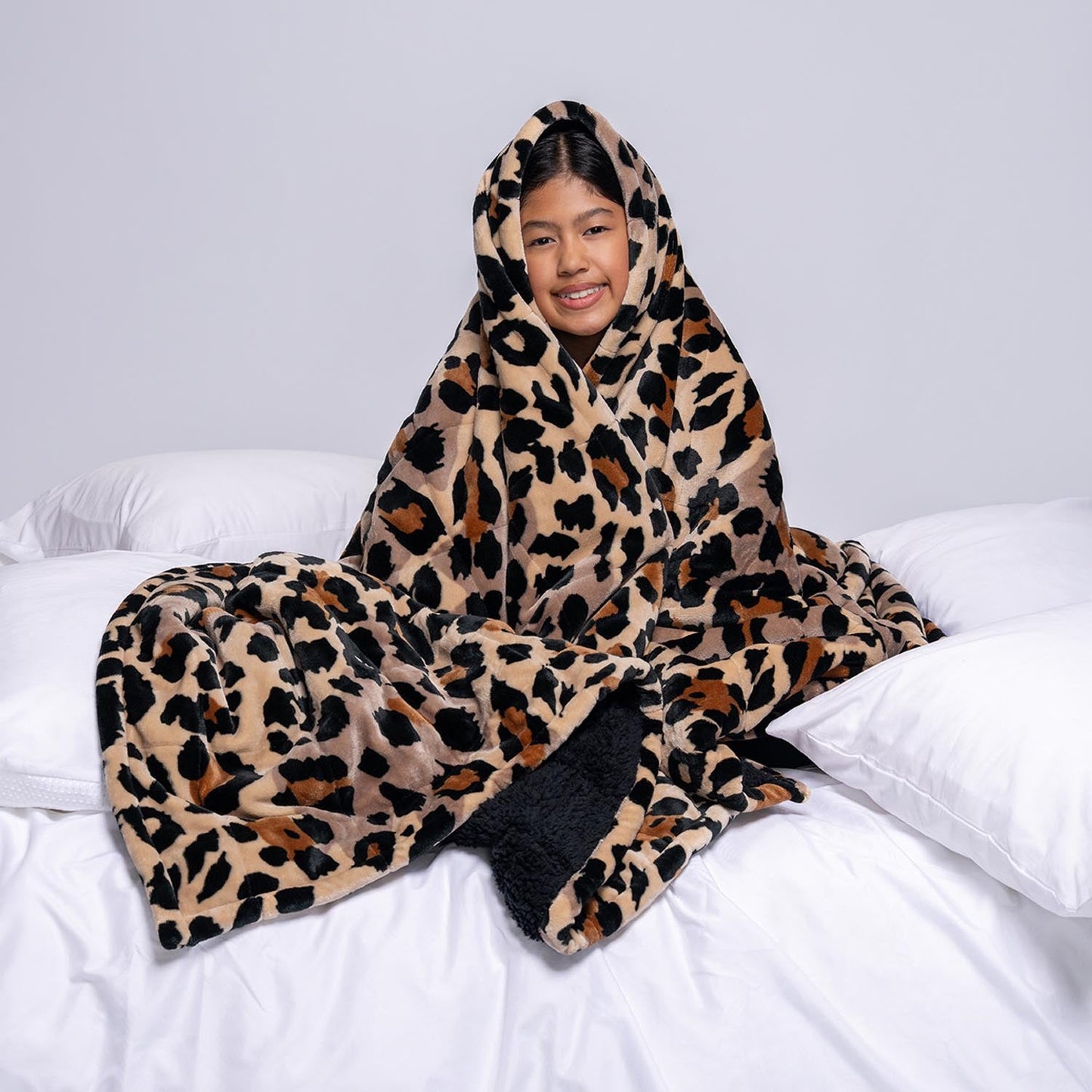Leopard Sherpa Blanket – The Oodie USA