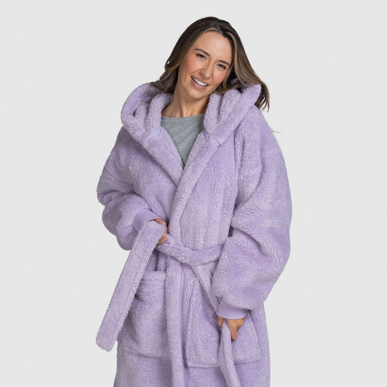 Hooded Bathrobe Toweling Dressing Gowns Ladies Women's Hooded Turkish Cotton Terry Bathrobe Long Hooded Bathrobe Toweling Dressing Gowns Ladies Women's Hooded Turkish Cotton Terry Bathrobe Long