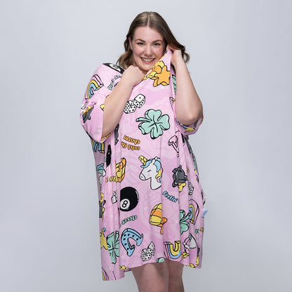 size: Tayla is 5’7” wearing a size OOD