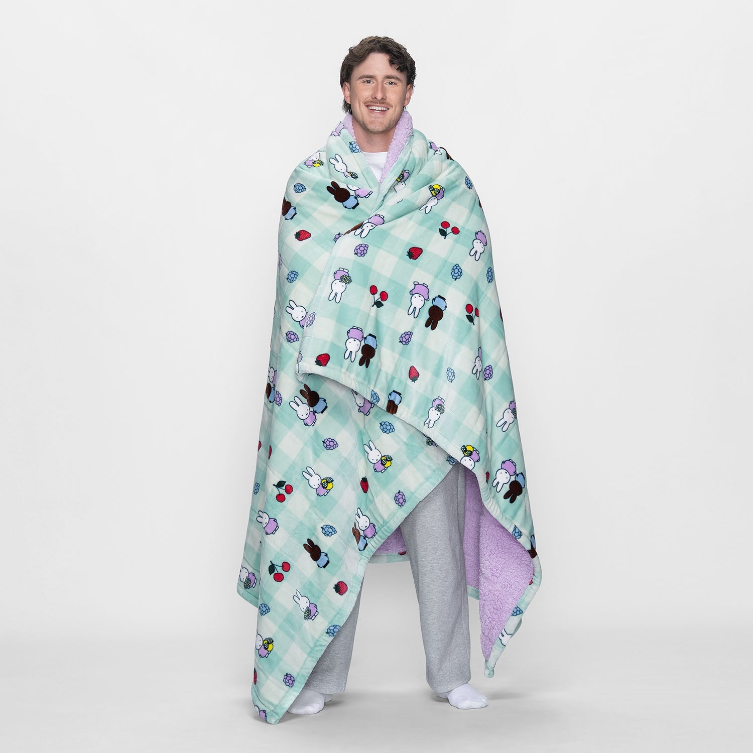 Miffy Fruit Sherpa Blanket Licensed – The Oodie USA