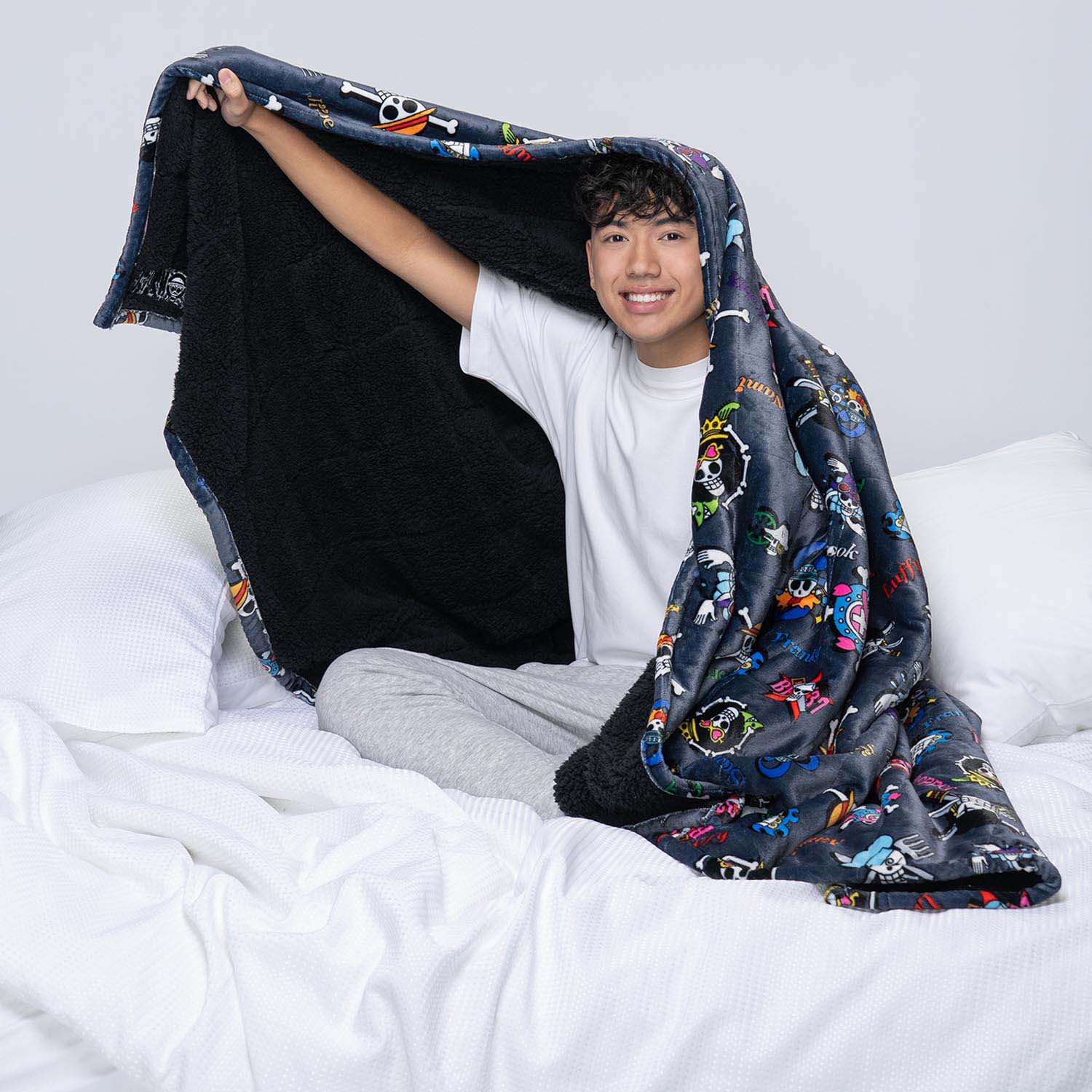 One Piece Group Sherpa Blanket Licensed – The Oodie USA