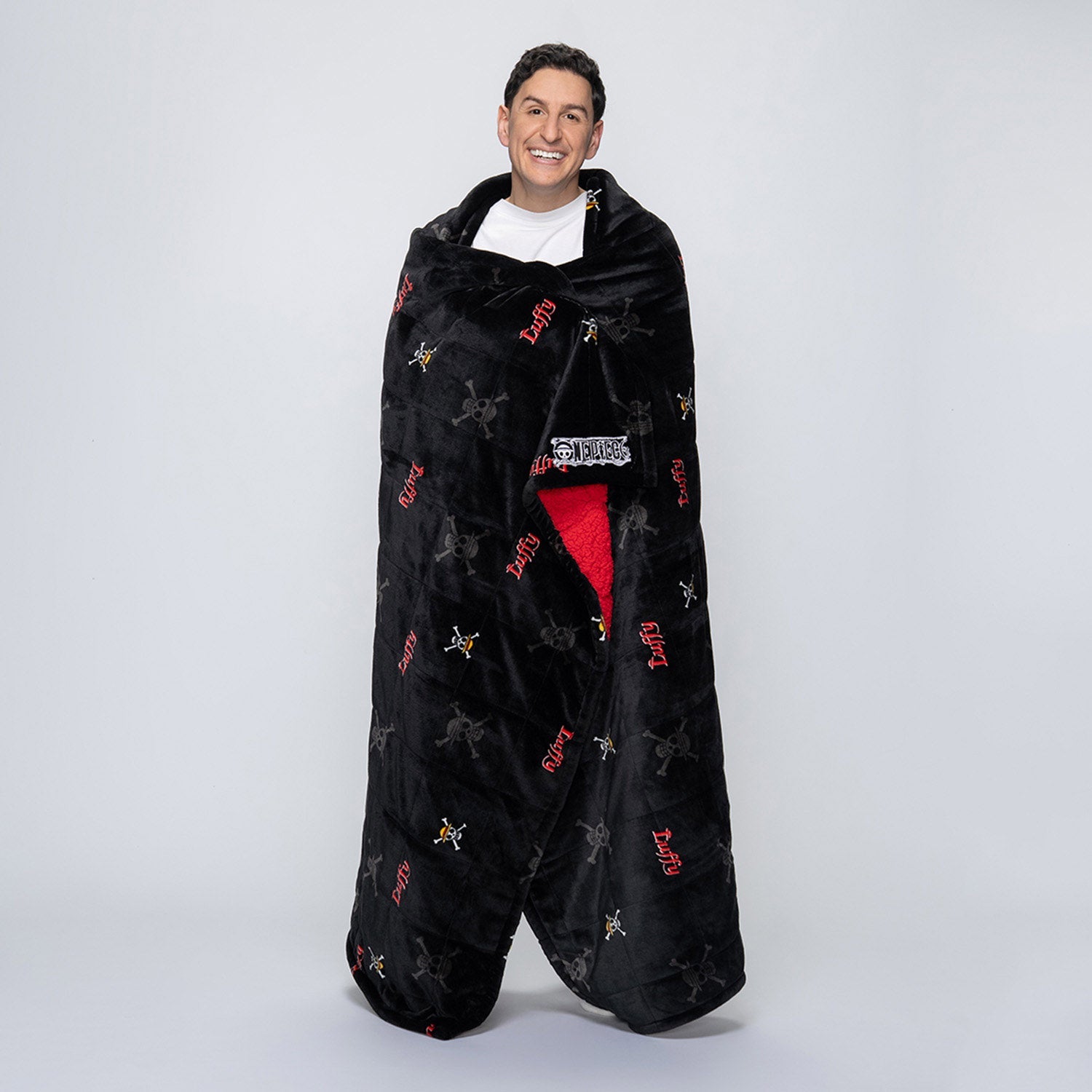 One Piece Luffy Sherpa Blanket Licensed – The Oodie USA