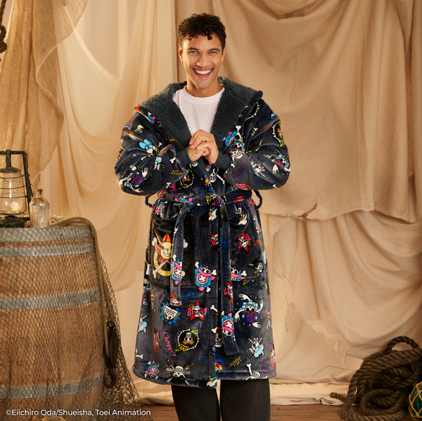 ONE PIECE Group Sherpa Robe Licensed – The Oodie USA