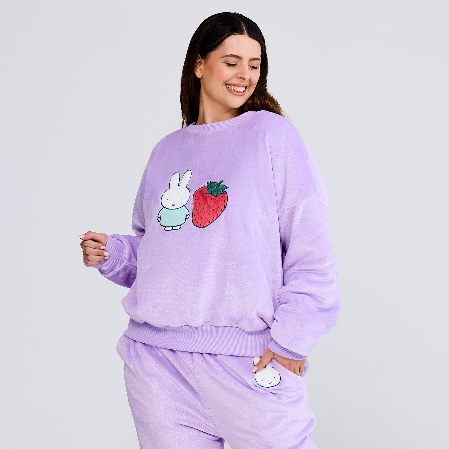 Miffy Fruit Sherpa Jumper Licensed – The Oodie USA