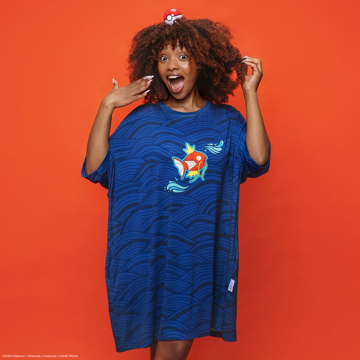 Pokémon Magikarp Sleep Tee Licensed – The Oodie USA