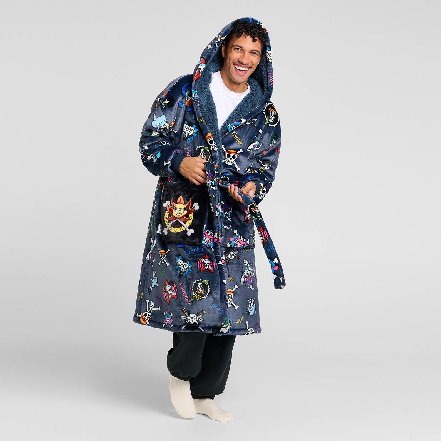 ONE PIECE Group Sherpa Robe Licensed – The Oodie USA
