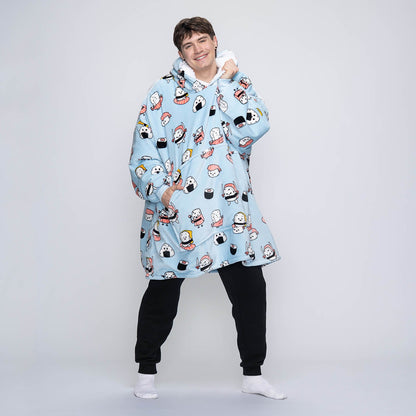 size: Connor is 6'0" wearing a size OOD