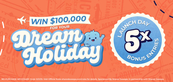 WIN $100k • 5X BONUS ENTRIES NOW