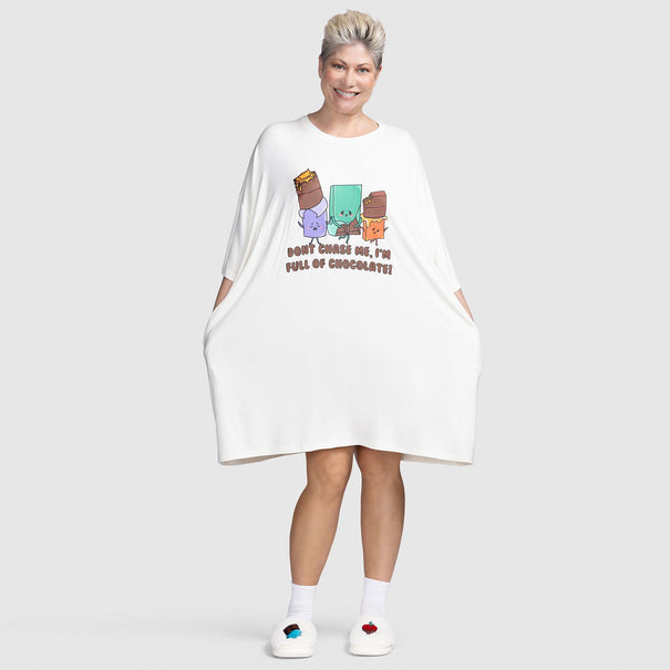 Chocolate Oodie Sleep Tee The Oodie USA