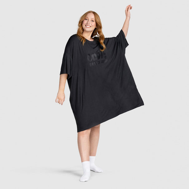 Dark Charcoal Oodie Sleep Tee The Oodie USA